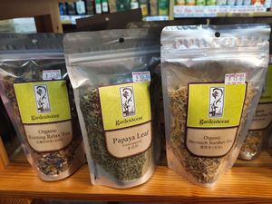 Tea leaf at Nutrimax Organic in Central Singapore
