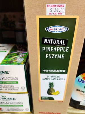 Pineapple enzyme at Nutrimax Organic in Central Singapore