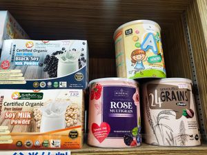 Soya milk at Nutrimax Organic in Central Singapore