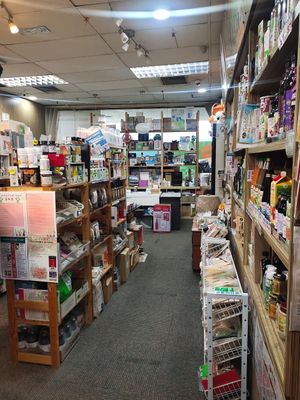 Variety of products at Nutrimax Organic in Central Singapore