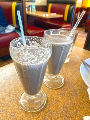 These are the best oreo milkshakes to ever exist!  at Colony Diner in Wallingford