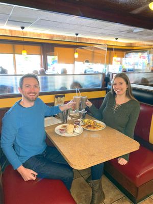 Such a cute diner spot! at Colony Diner in Wallingford