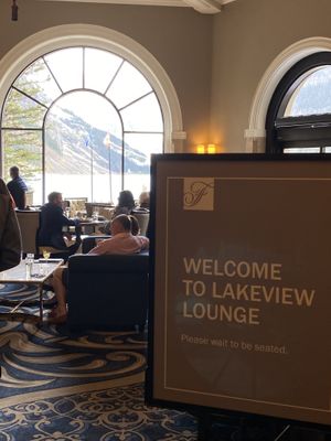 Entry  at Lakeview Lounge in Lake Louise