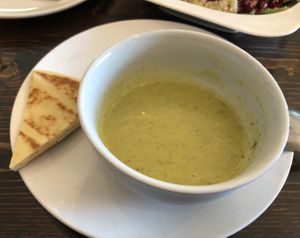 Cream of zucchini  at GOOD Place in Wellington