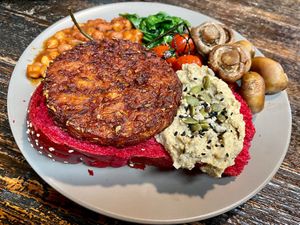 Vegan Feast  at Earthbound Bolton in Eltham