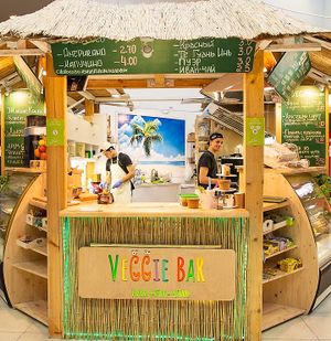 bar at Veggie Bar in Minsk