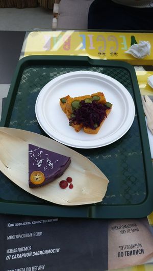 Amazing Cheesecake  at Veggie Bar in Minsk