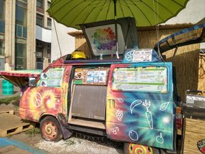 During some weeks in the summer 2019 they have had a food-truck located in Pesochnica Street-Food/Fest place (https://sbox.by/ in Russian only) located at Masherova  at Veggie Bar in Minsk