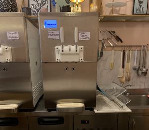 The two vegan options available  at Dickie Dee in Athens