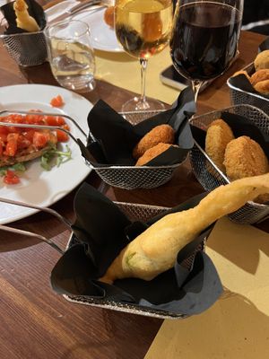 Fritti #Veganuary at Ser Bacco in Rome