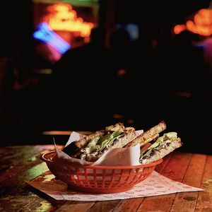 Club sandwich at Roadtrip & The Workshop in East London