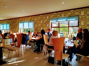 Dining room at Boyndie Visitor Centre in Banff