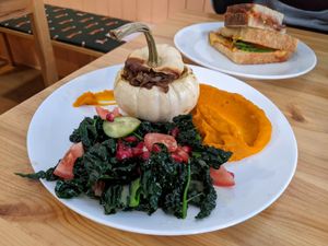 Weekend Special - Stuffed munchkin pumpkin at The Sly Fox in Edinburgh