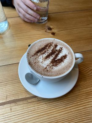 hot chocolate  at The Sly Fox in Edinburgh