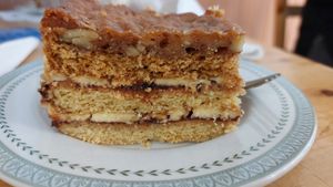 This cake omg!!! at The Sly Fox in Edinburgh