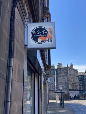 Outside   at The Sly Fox in Edinburgh