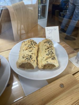 Sausage rolls  at The Sly Fox in Edinburgh