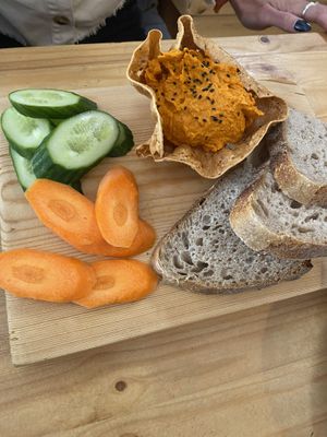 Hummus   at The Sly Fox in Edinburgh