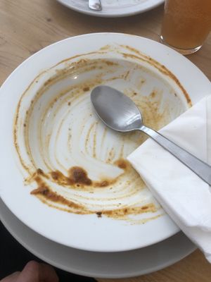 Nothing left!   at The Sly Fox in Edinburgh