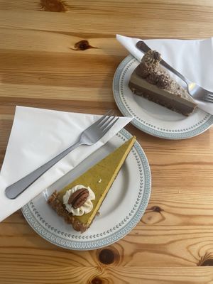 Raw cakes   at The Sly Fox in Edinburgh