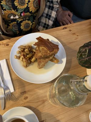 French toast (not GF)  at The Sly Fox in Edinburgh