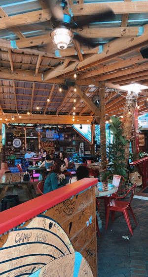 outside seating   at Yellow Dog Eats in Windermere