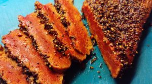 Vegan seitan steaks handmade in small batches at The Vegan Skinhead in Fochabers