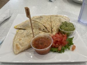 Vegan Quesadilla  at Anna's House in Kalamazoo