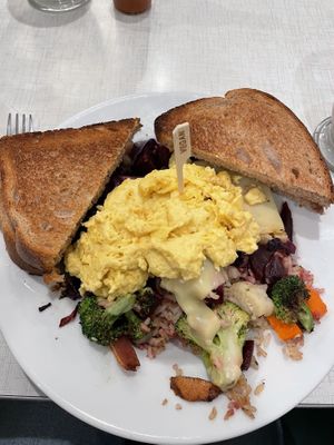 Hippie hash  at Anna's House in Kalamazoo