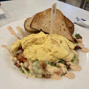 Vegan chipotle southwest bowl  at Anna's House in Kalamazoo