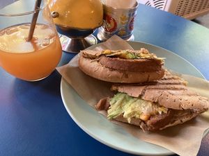 Burgerio sumuštinis (burger sandwich)  at KIRAS - Pylimo in Vilnius