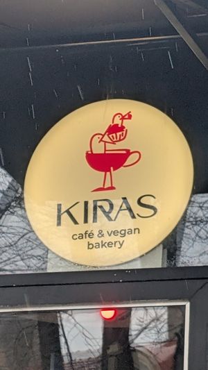 The sign at KIRAS - Pylimo in Vilnius