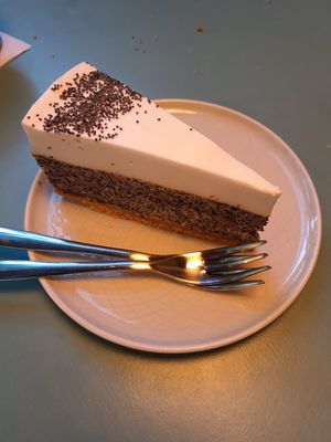 Poppy seed cake at KIRAS - Pylimo in Vilnius