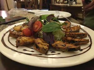 The aubergine queen at Spiral in Nerja