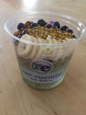 Yum at Raw Essential in Wilmington