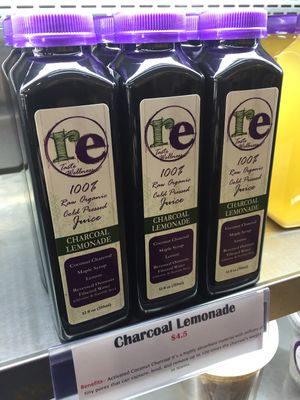 Raw organic cold pressed juice at Raw Essential in Wilmington