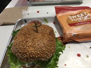 Daily cheeseburger  at Raw Essential in Wilmington