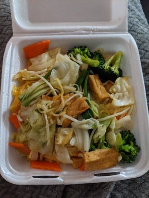 #125B - Pho Noodle stir fried w/ tofu and vegetables at Pho Country in Carson City