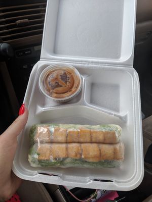Tofu spring rolls - to go! at Pho Country in Carson City