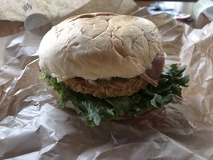 Do you wanna ranch? Chicken sandwich   at 3 Dot Dash in Tampa