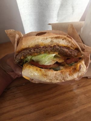 Mustard Tiger Burger at 3 Dot Dash in Tampa