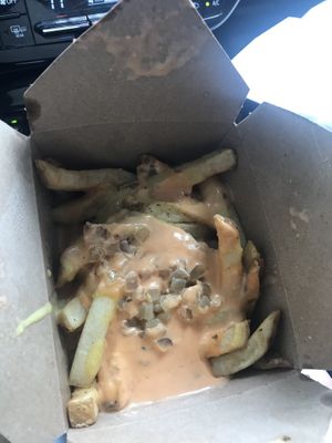 No animal fries at 3 Dot Dash in Tampa