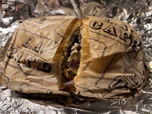 Breakfast sandwich  at LA Cafe in Los Angeles