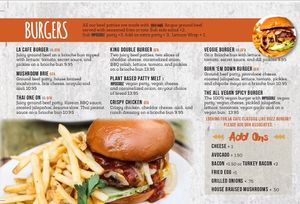 handhelds at LA Cafe in Los Angeles