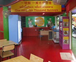interior at Best Vegan in Chonburi