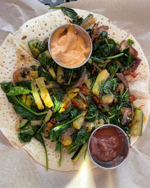 Breakfast Crepe   at Nourish Wellness Cafe in Costa Mesa