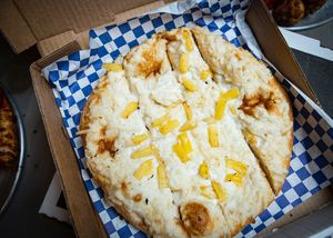 vegan bread sticks at The Curry Pizza Company - Nees Ave in Fresno