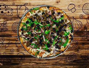 vegan cambo at The Curry Pizza Company - Nees Ave in Fresno