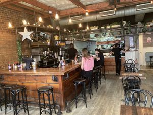 Inside  at Saigon Shack in New York City