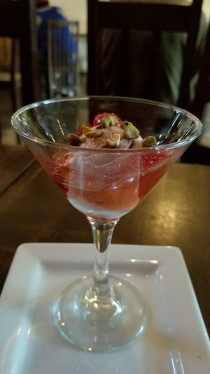 ice cream at Malabar Restaurant in Santa Cruz